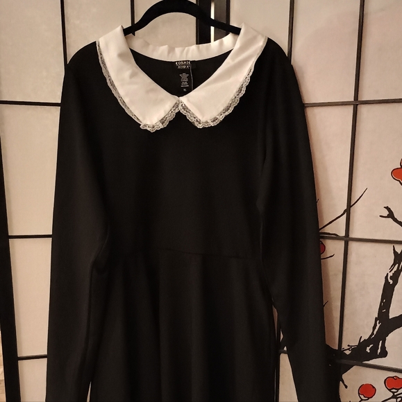 Cosmic Aura Dresses & Skirts - 🆕 COSMIC AURA Black Skater Dress L/XL